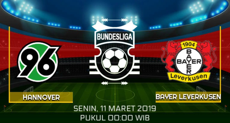 Prediksi Skor Bola Hannover 96 vs Bayer Leverkusen 11 Maret 2019