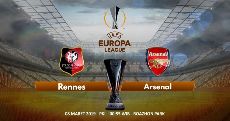 Prediksi Skor Bola Rennes vs Arsenal 08 Maret 2019