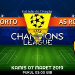 Prediksi Skor Bola FC Porto vs Roma 07 Maret 2019