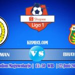 Prediksi Skor Bola Barito PSS Sleman vs Bhayangkara FC 22 Juni 2019